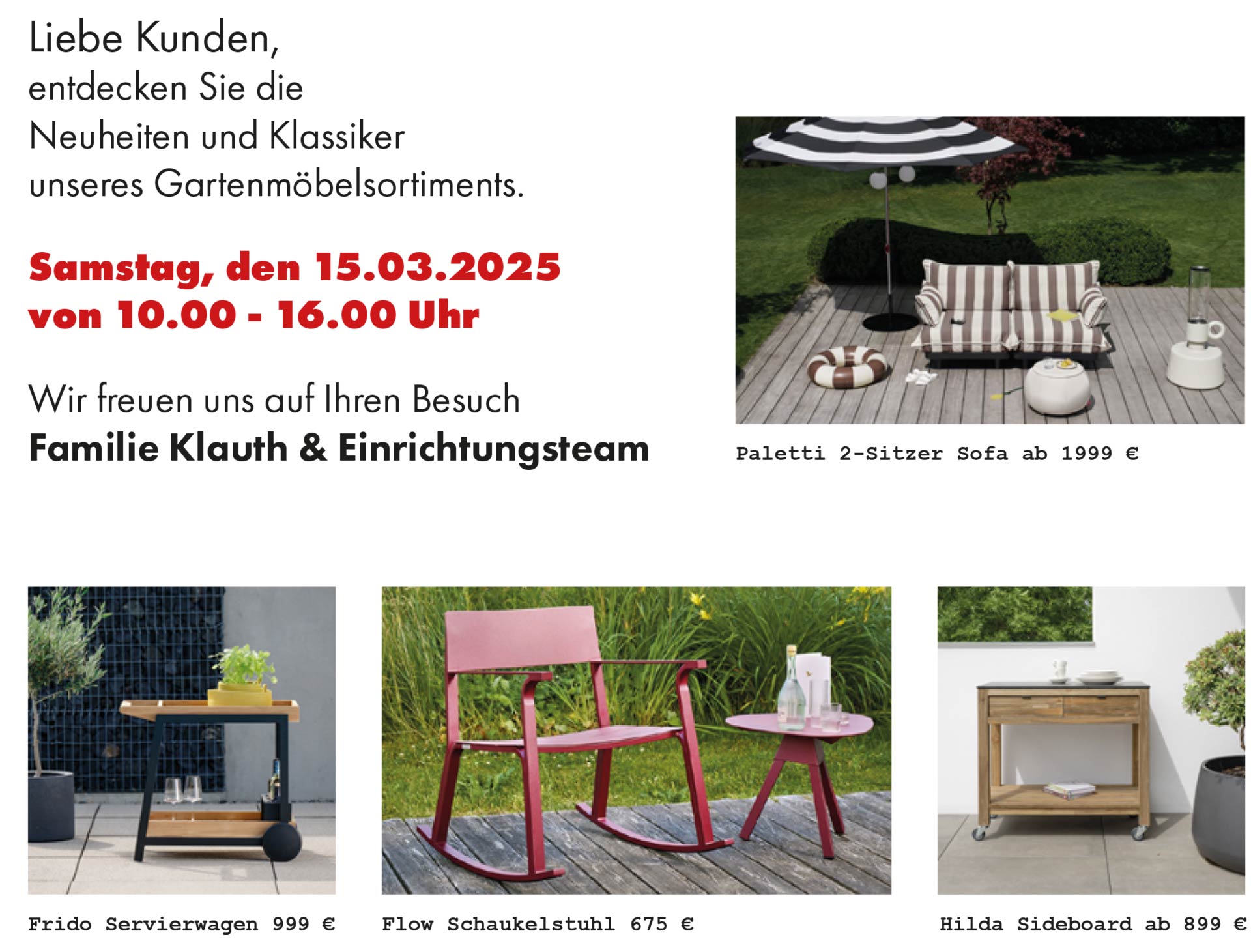 EAuto bei Möbel Klauth